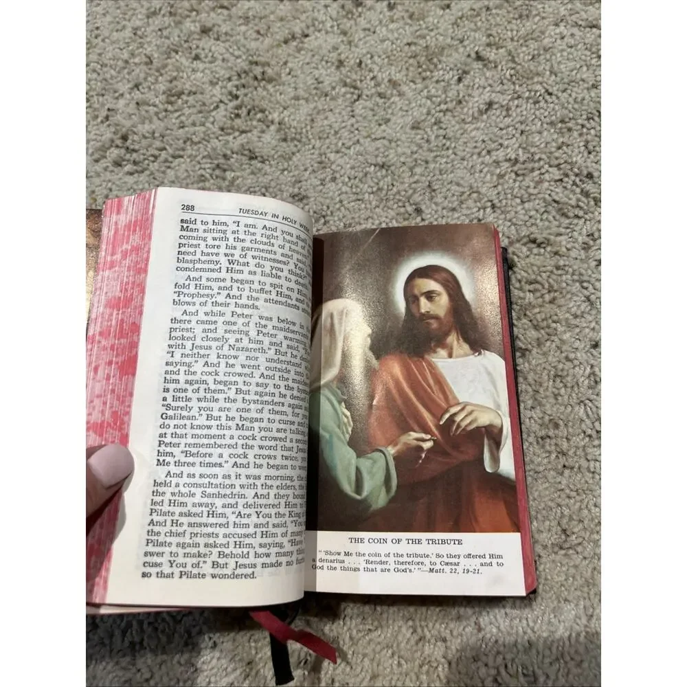 Vintage 1959 St Joseph Daily Missal Confraternity Version Catholic F26